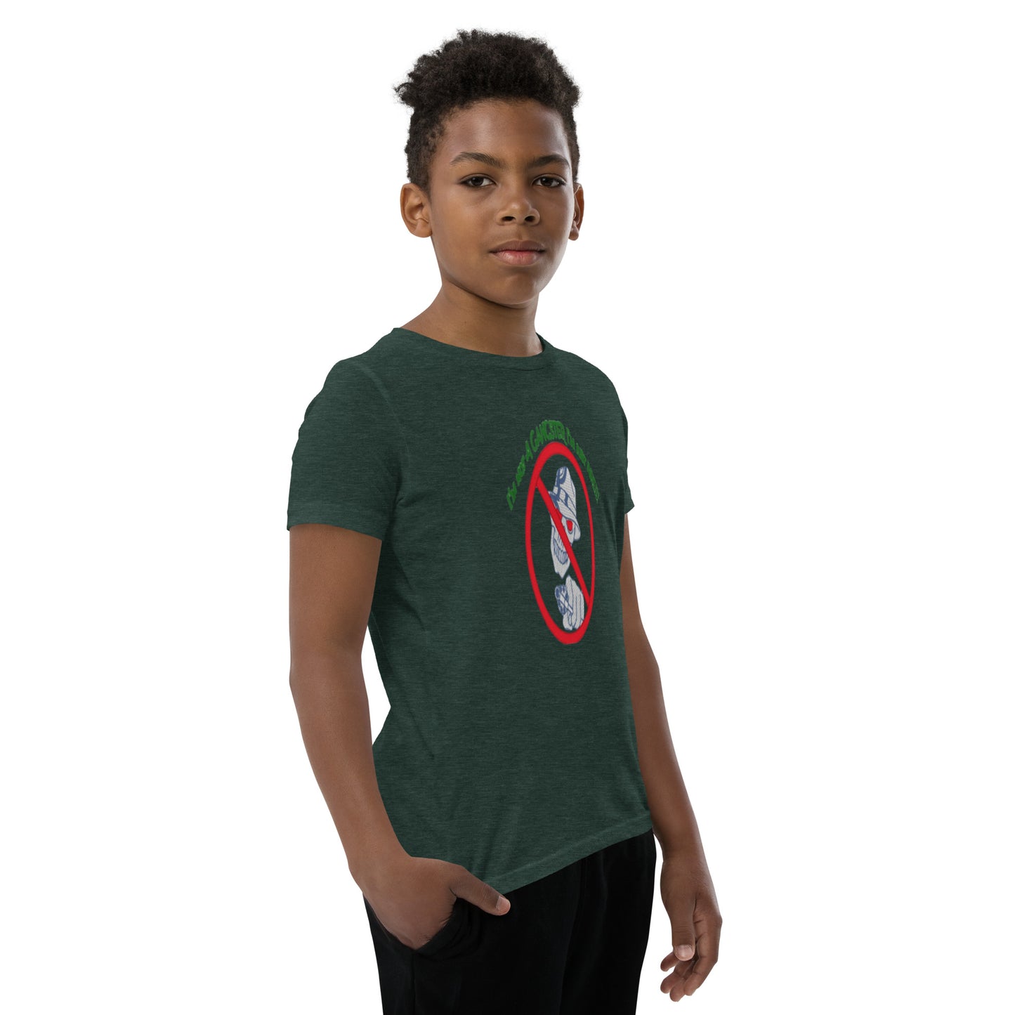 I'm not a gangster Youth Short Sleeve T-Shirt