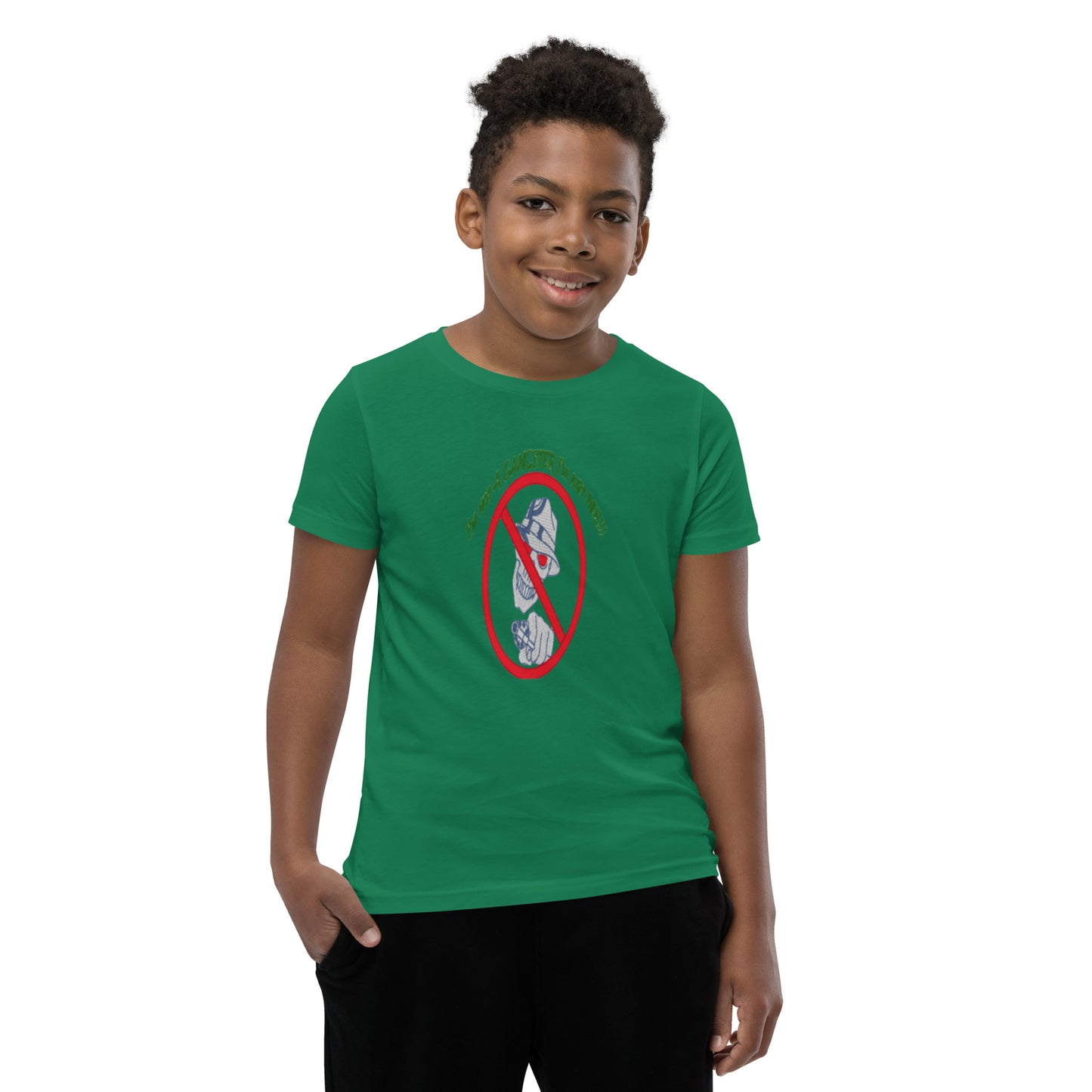I'm not a gangster Youth Short Sleeve T-Shirt