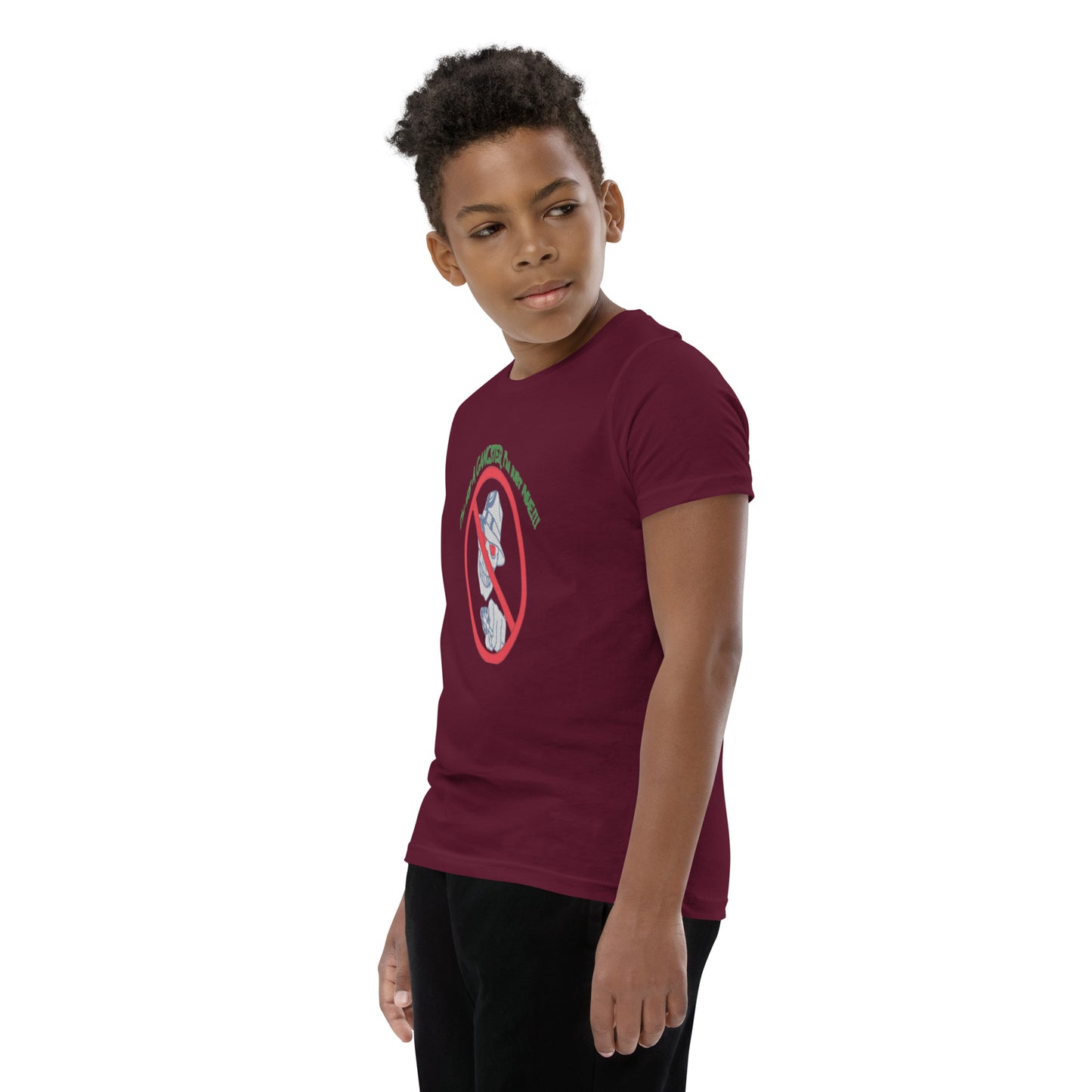 I'm not a gangster Youth Short Sleeve T-Shirt