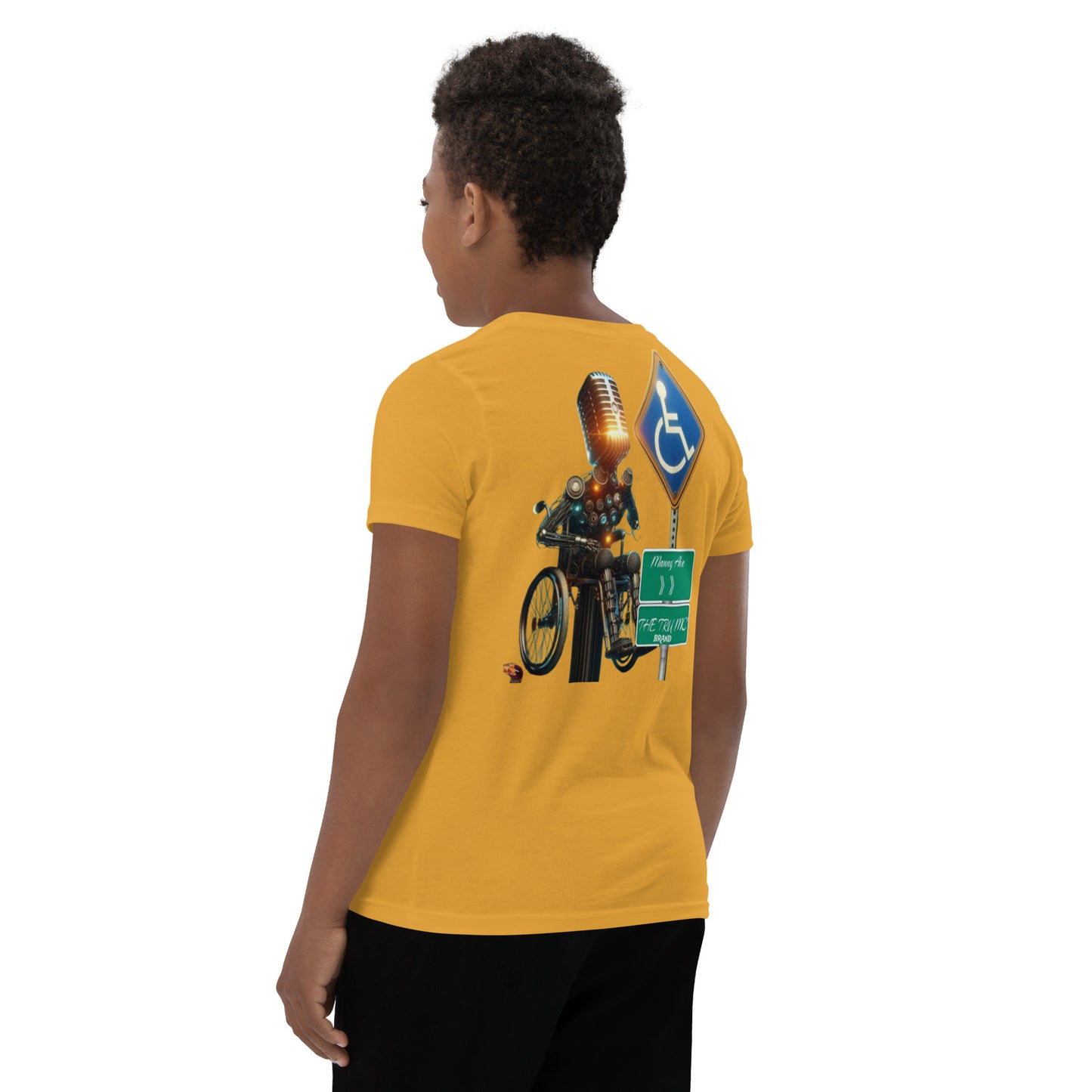 I'm not a gangster Youth Short Sleeve T-Shirt