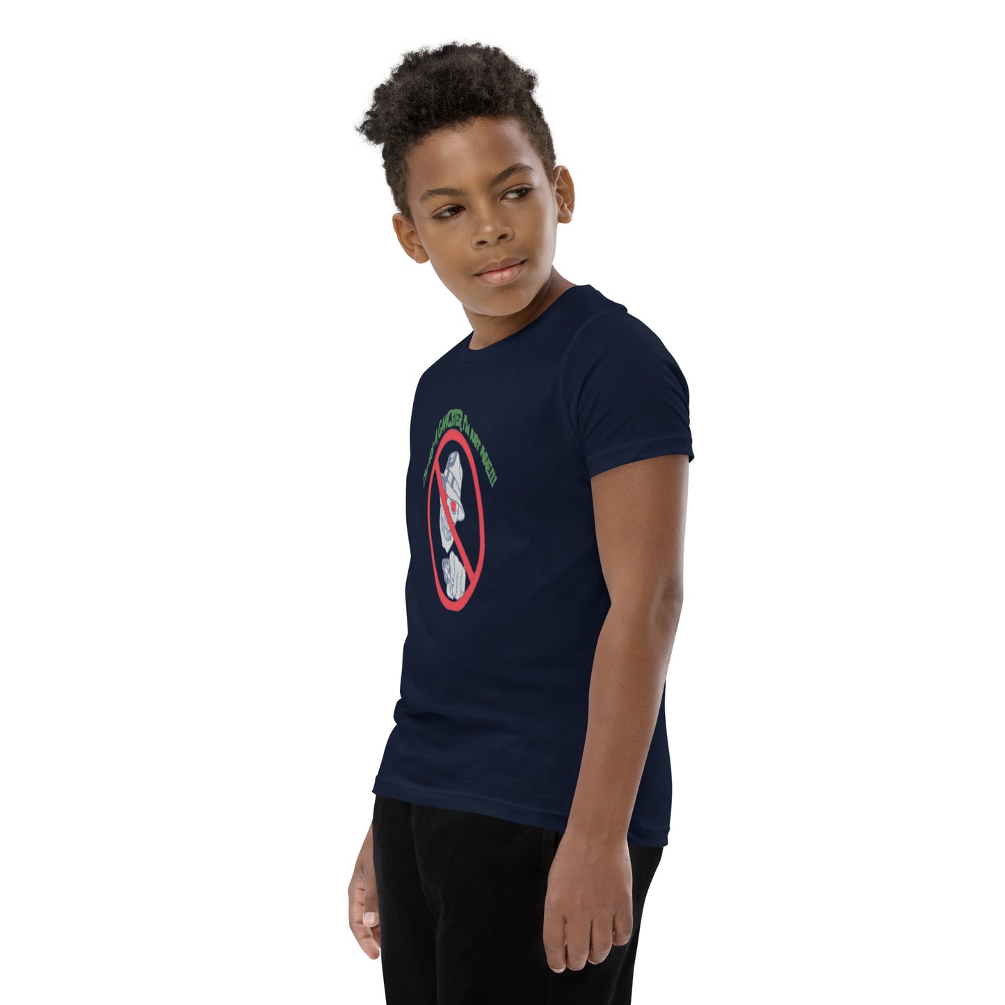 I'm not a gangster Youth Short Sleeve T-Shirt
